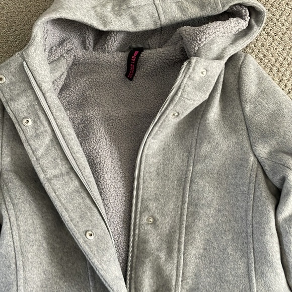 Design Lab (lord&taylor) Girl Wool Blend Coat sz L - Picture 3 of 3